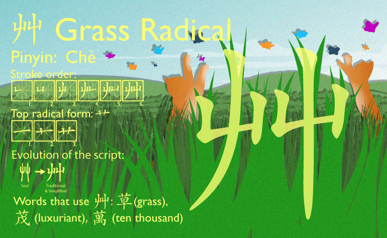 艸 | Grass Radical