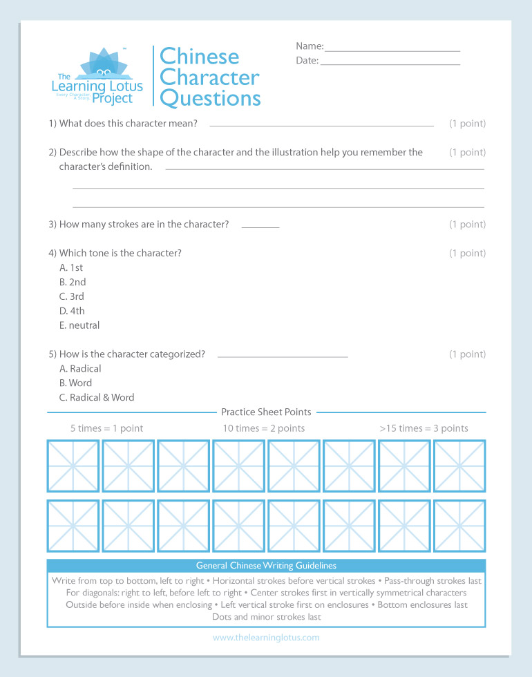 Character Questions
