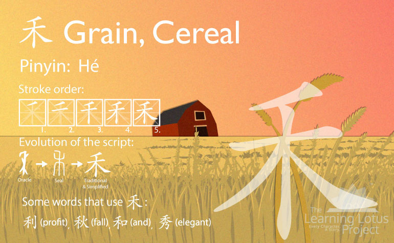 禾 | Grain, Cereal