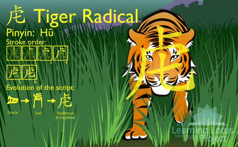 虍 | Tiger Radical